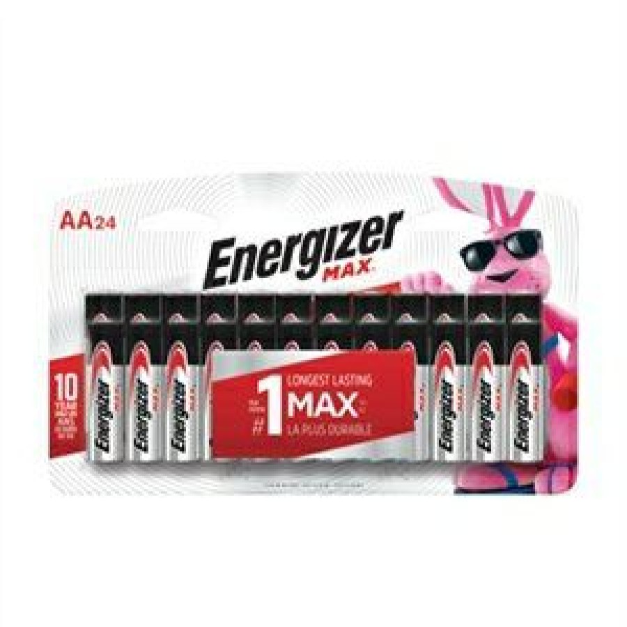 Electrical * | Energizer Glamor Model Max Aa (Double A) Alkaline Batteries, 24 Pack