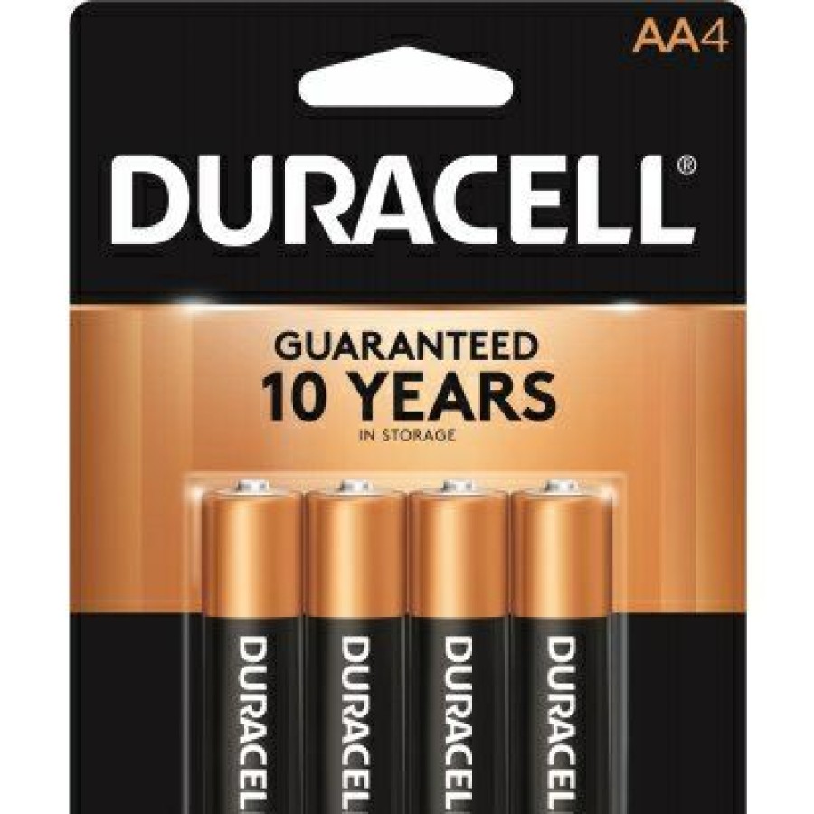 Electrical * | 4-Pack Aa Alkaline Batteries Lower Price Duracell