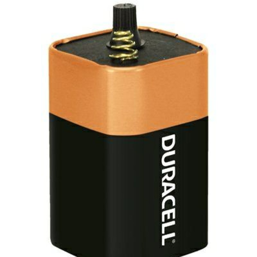 Electrical * | 6V Alkaline Lantern Battery, Spring Top Lower Selling Prices Duracell