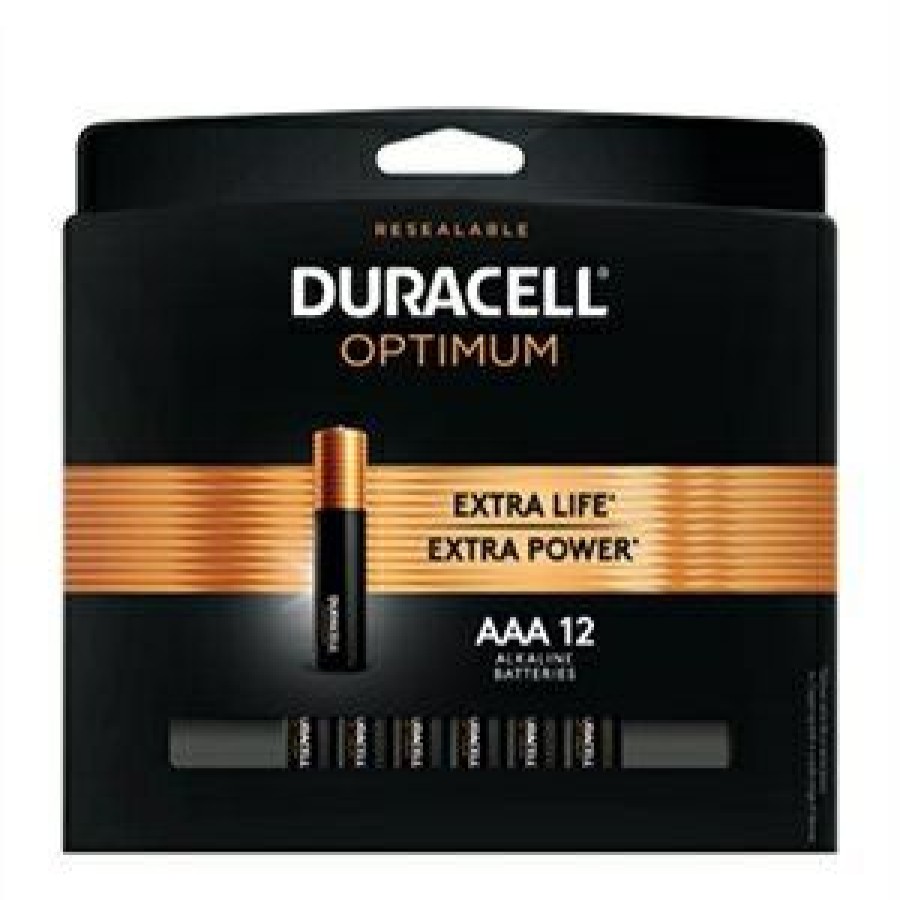 Electrical * | Duracell For Sale Optimum Alkaline Batteries, Aaa, 12-Pk.