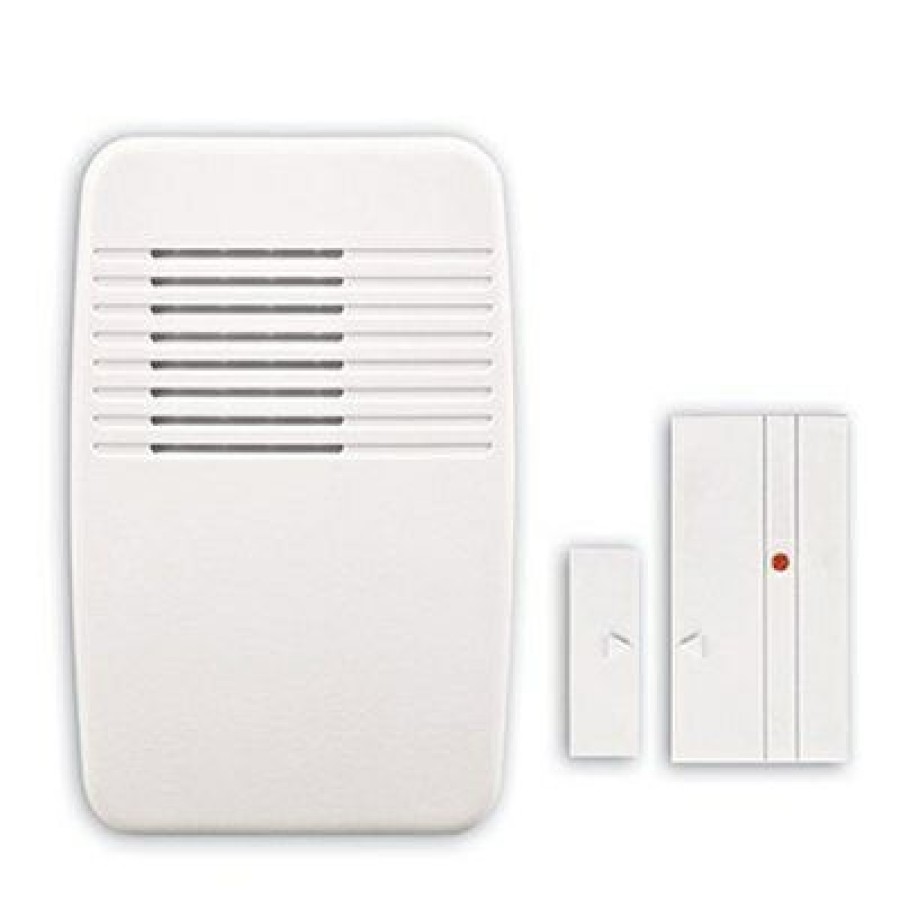 Electrical * | Heath Zenith At Low Price Wireless Entry Alert Kit, White