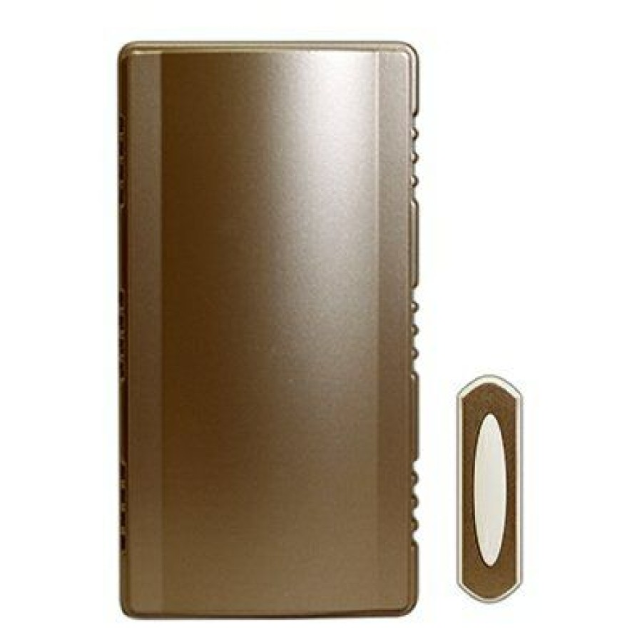 Electrical * | Shoping Model Wireless Doorbell Kit, Satin Nickel