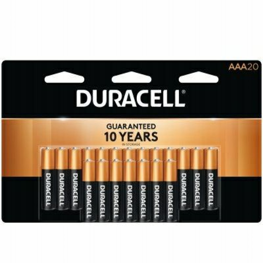 Electrical * | Duracell Offering Discounts Duralock Batteries, Aaa, 20-Pk.