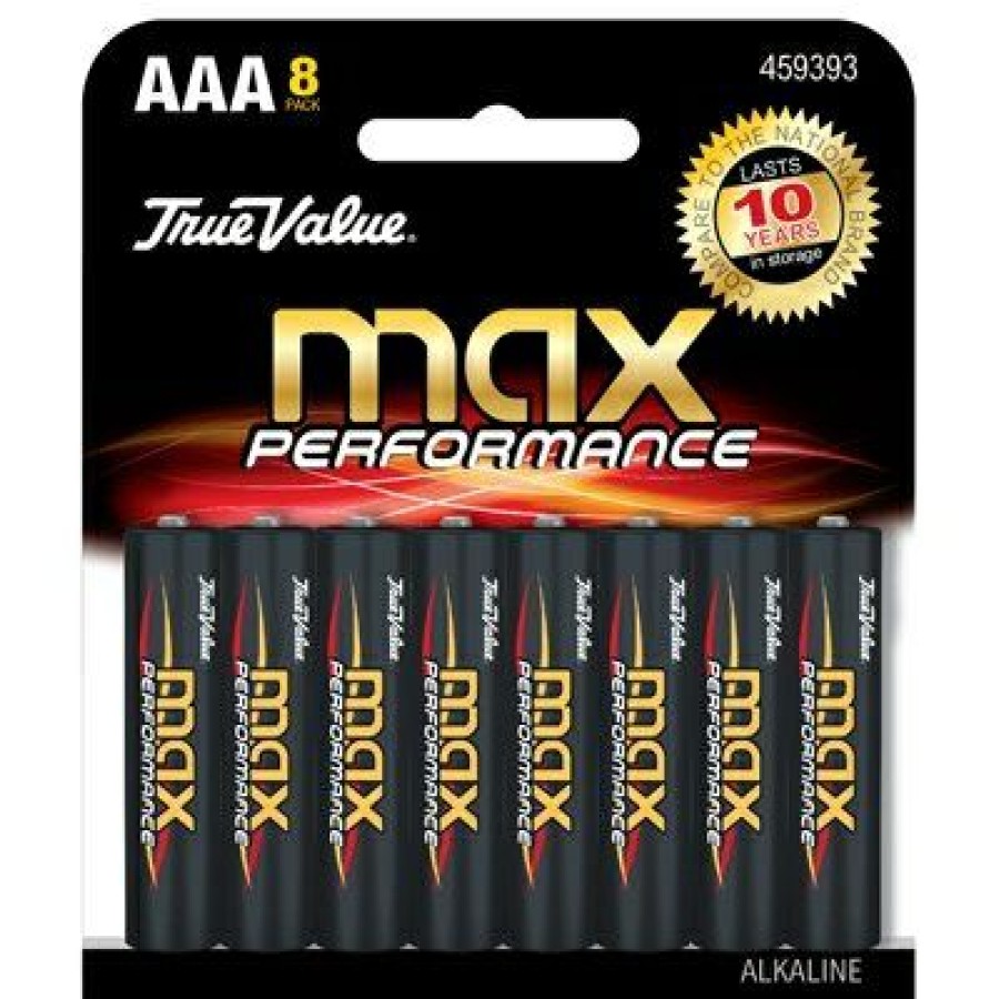 Electrical * | Aaa Alkaline Batteries, 8-Pk. Excellent True Value