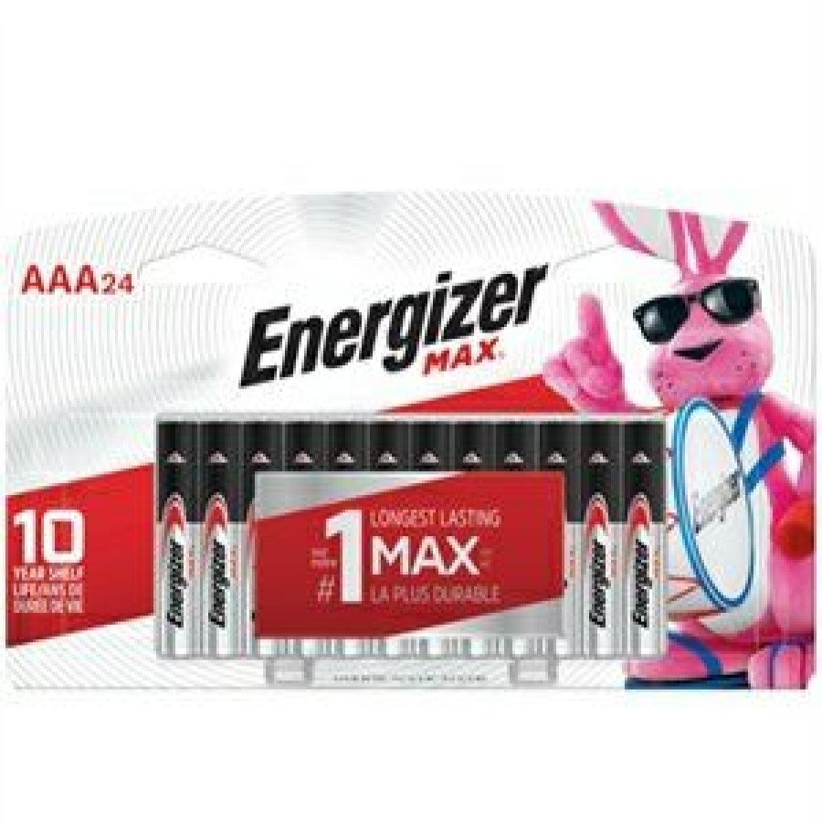 Electrical * | Energizer Discount Max Aaa (Triple A) Alkaline Batteries, 24 Pack