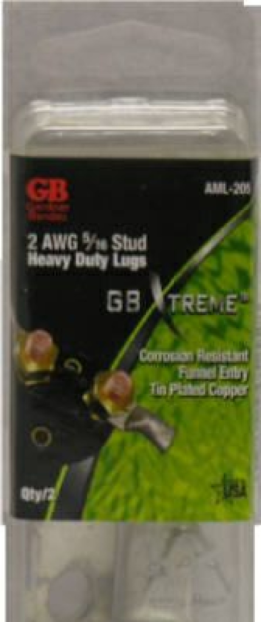 Electrical * | Gardner Bender For Sale Heavy-Duty Lugs, 1/4-In. Stud, 6 Awg, 2-Pk.