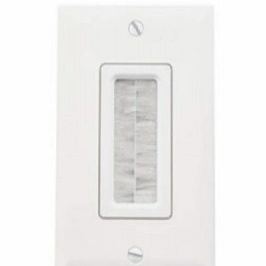 Electrical * | On-Q The Varied Pattern Cable Access Kit With Lv Brackets, White