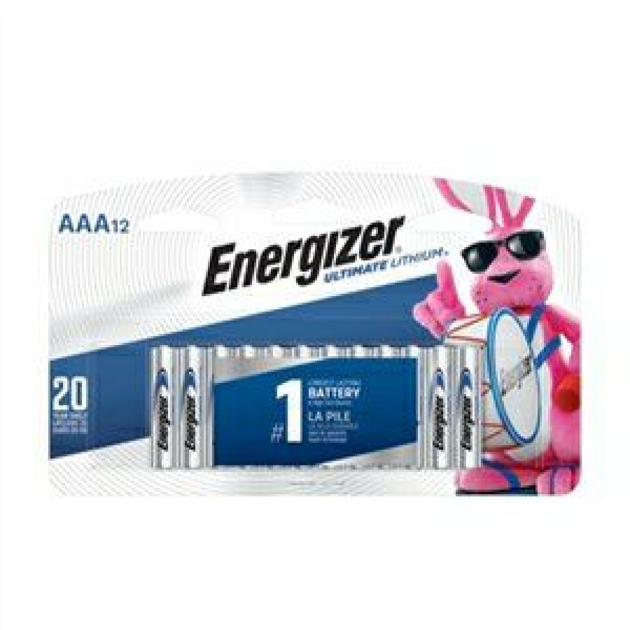 Electrical * | Energizer Online Sales Ultimate Lithium Aaa (Triple A) Batteries, 12 Pack