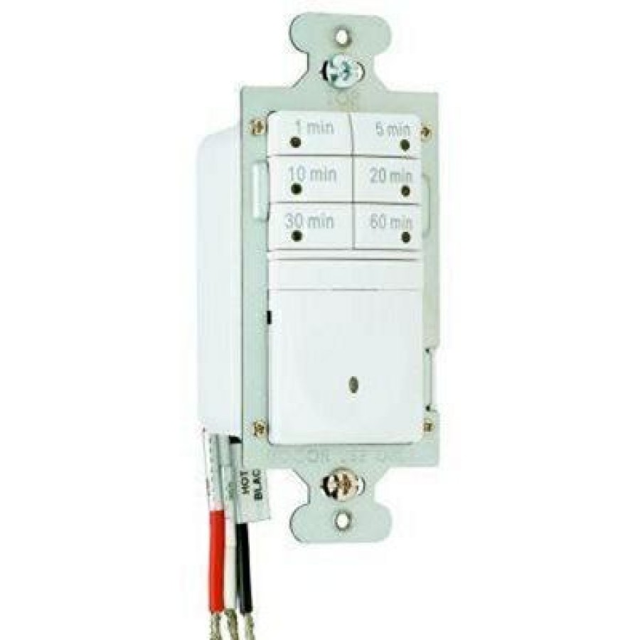 Electrical * | 7-Button Timer Switch, White, 600-Watt The Best Choice Legrand Pass & Seymour