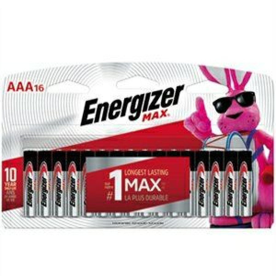 Electrical * | Max Aaa (Triple A) Alkaline Batteries, 16 Pack Special Design Energizer