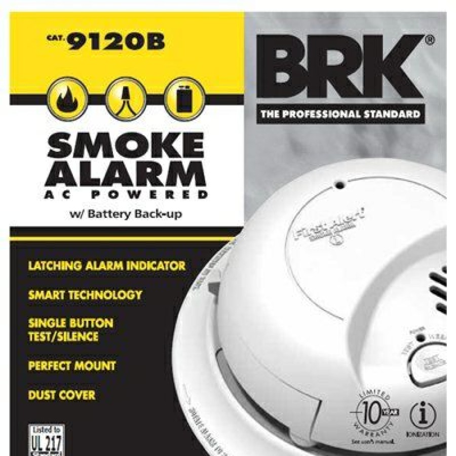 Electrical * | Brk Opening Sales Smoke Alarm, Interconnectable, Hardwired W/Battery Backup