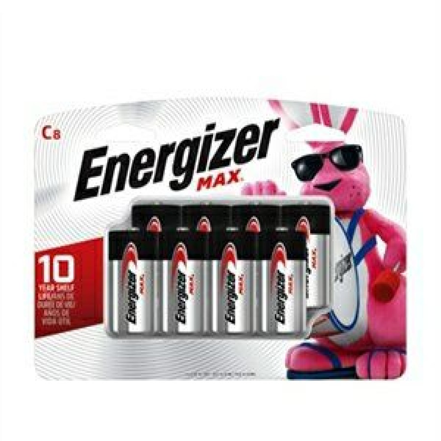 Electrical * | Max C Cell Alkaline Batteries, 8 Pack Online Store Energizer