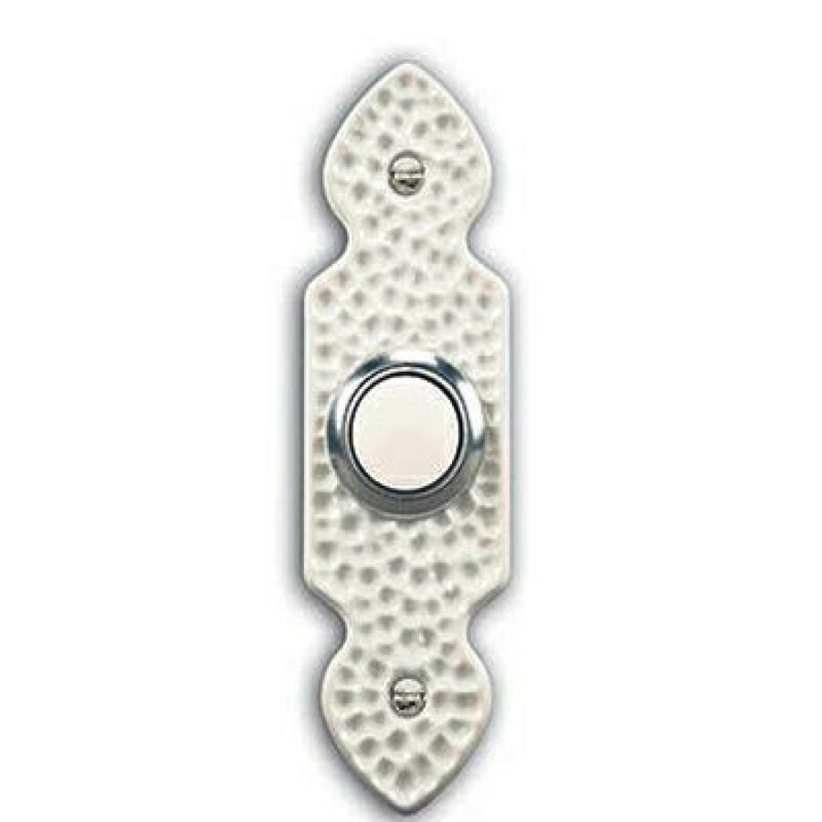 Electrical * | Delicate Design Wired Push Button, White