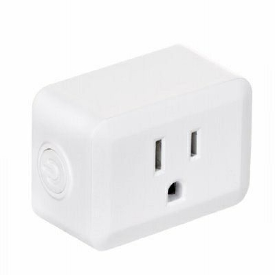 Electrical * | Globe New Arrivals Wi-Fi Smart Plug, Voice Activated