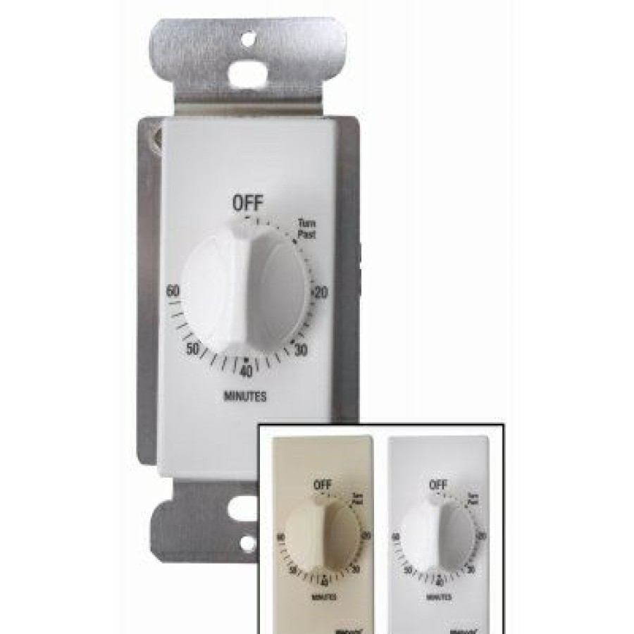 Electrical * | Classical Style In-Wall 60-Minute Spring-Wound Timer