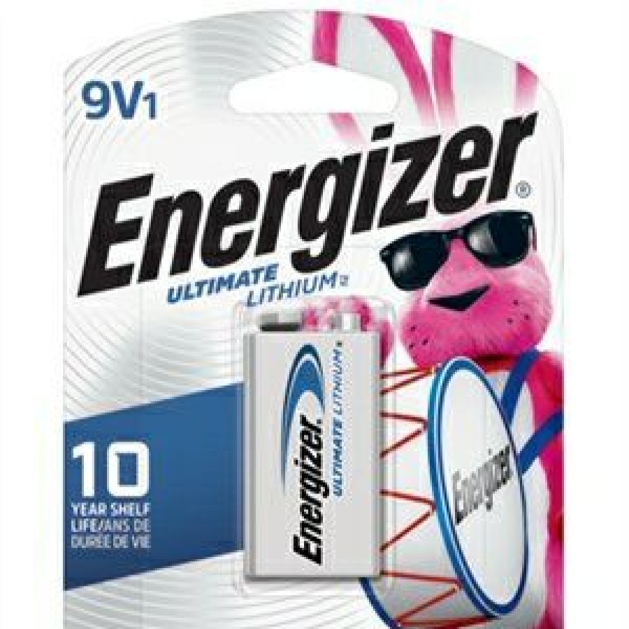 Electrical * | Energizer Premium Product Lithium 9-Volt (9V) Battery, 1 Pack