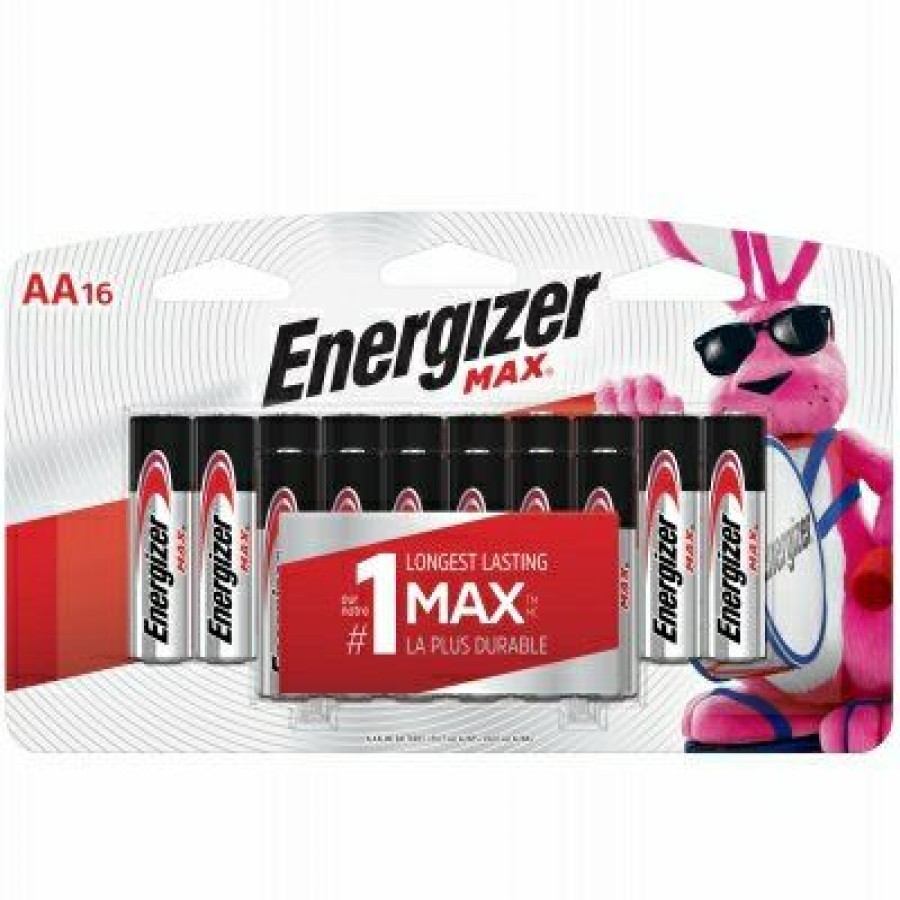 Electrical * | Max Aa (Double A) Alkaline Batteries, 16 Pack Special Design Energizer