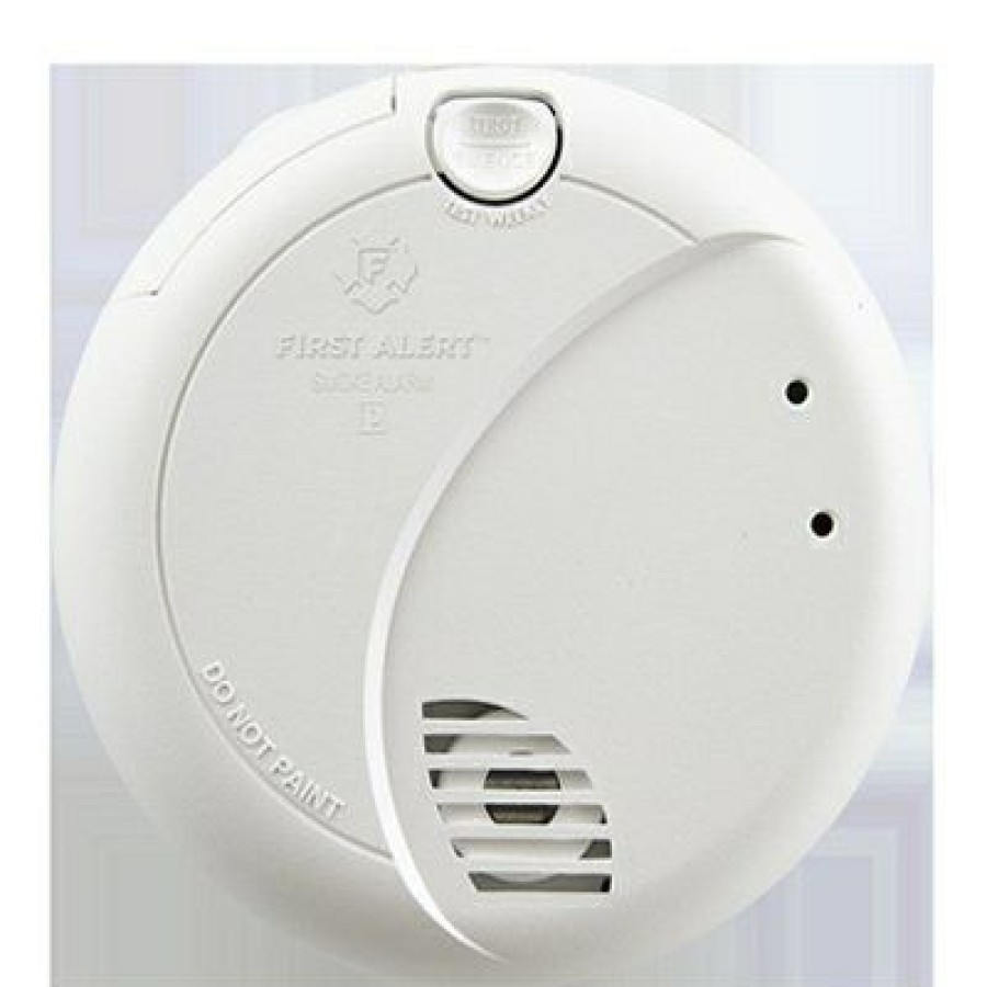 Electrical * | Brk At Discount Prices First Alert Smoke Alarms, Hardwired W/Battery Backup, Interconnected 6-Pk.