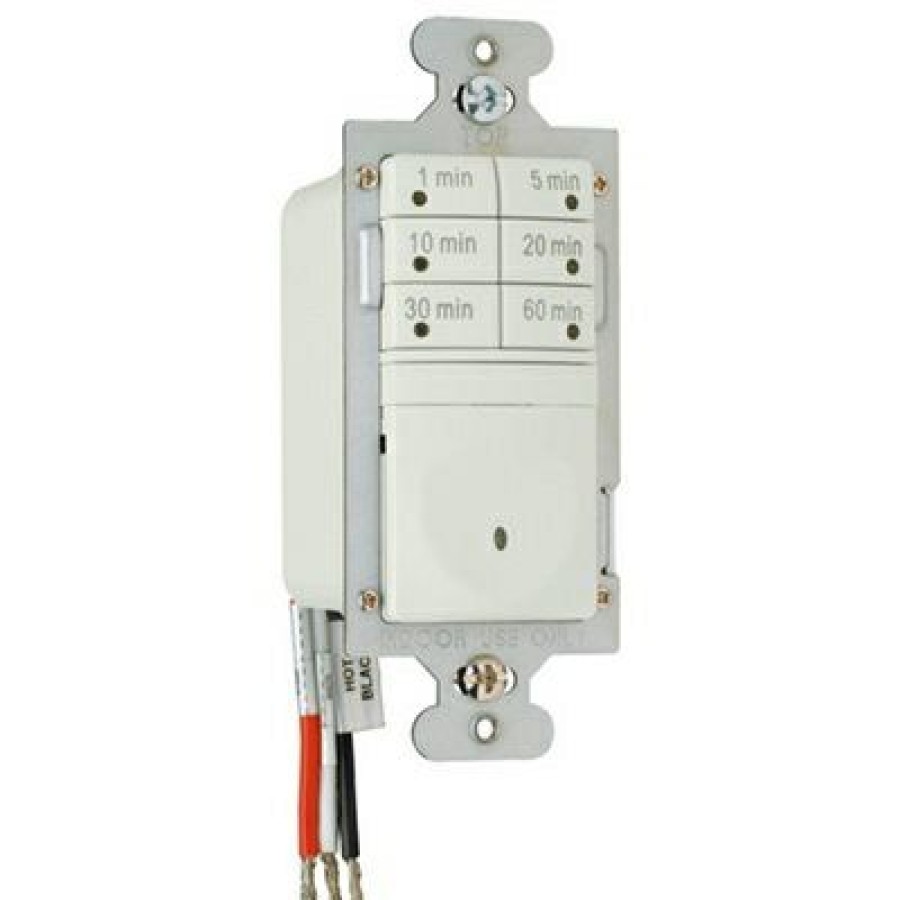 Electrical * | 7-Button Timer Switch, Light Almond, 600-Watt Simple Drawing Legrand Pass & Seymour