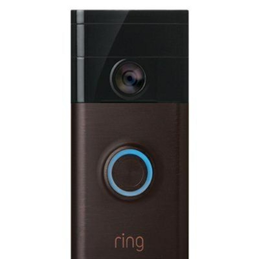 Electrical * | Ring At Low Price Hd Video Doorbell, Wi-Fi Enabled, Satin Nickel