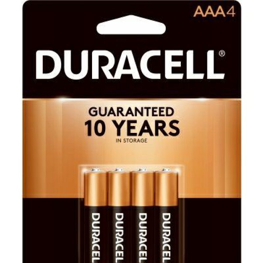 Electrical * | 4-Pack Aaa Alkaline Batteries Latest Fashion Duracell