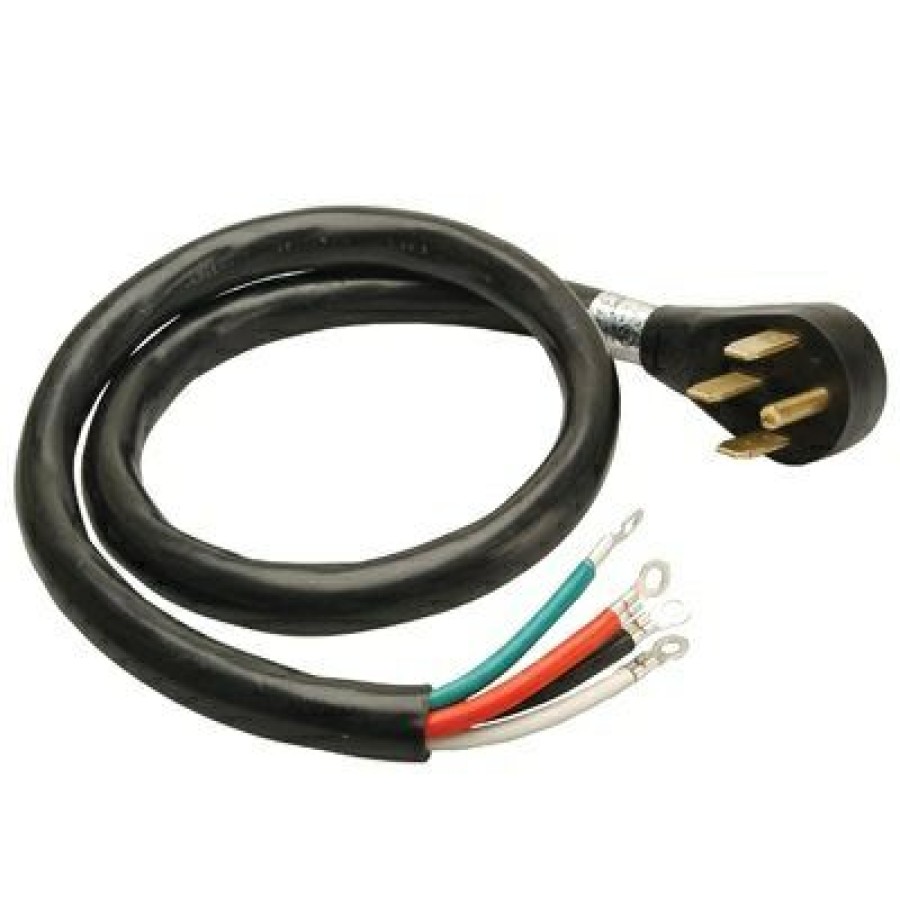 Electrical * | Master Electrician With Discount 4-Ft. 6/2 & 8/2 Srdt Black Round Range Cord